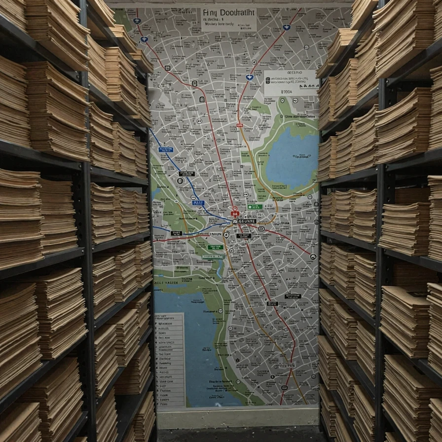 Карта архивов